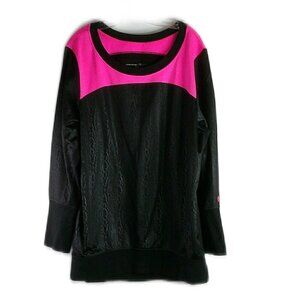 Sophie theallet for Liv Active - Pink/Black Sweatshirt - Size 18/20